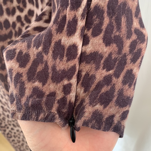 WITCHERY leopard print mini dress Size M - Picture 5 of 12